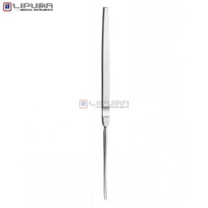 Elevador de Septum Halle, Instrumentos Quirúrgicos Médicos, Hoja Estrecha de 3 mm de Ancho y 17.8 cm de Largo, Herramienta de Acero Inoxidable para Septo Nasal - Product Image 3