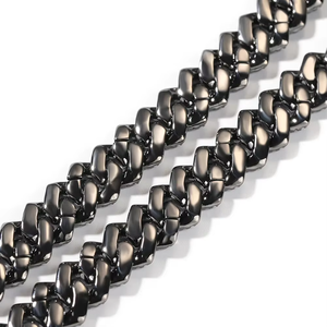 New 925 Sterling Silver Cuban <b>Rapper</b> <b>Chain</b> Zircon Ball Beads Fine Jewelry Necklace & Charms DIY Bracelet Gift - Product Image 3