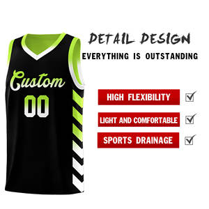 Maillot de basket-ball réversible en mesh, uniforme d'équipe de basket-ball en gros, ensemble sans manches à séchage rapide - Product Image 3
