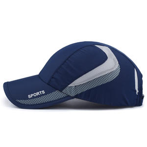 Gorra Deportiva de Malla de Poliéster Ultrafina y Transpirable para Hombre, Gorra de Running de Secado Rápido para Exteriores, Gorra de Béisbol Ligera, Ajustable y Lisa - Product Image 4