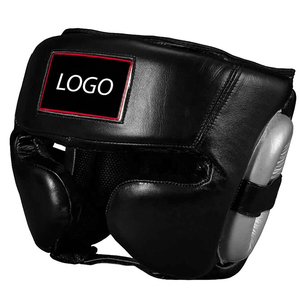 Protège-tête d'entraînement MMA Premium avec visière transparente, protection rembourrée réglable, respirant, léger, pour boxe et kickboxing, OEM ODM personnalisé - Product Image 5