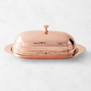 Beurrier en acier inoxydable finition miroir avec couvercle, résistant à la rouille, de qualité alimentaire, pour la maison, l'hôtel, le restaurant - Product Image 4