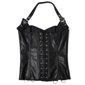 Corsé de Cuero Genuino Suave de Alta Calidad para Mujer, Diseño Personalizado, Hecho en Pakistán - Product Image 2