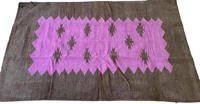 Tapis en jute tressé fait main réutilisable pas cher, antidérapant, pour sol, couloir, maison, salle de bain, cuisine, extérieur, camping, pique-nique, personnalisé