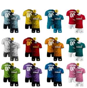 Camiseta de Fútbol Personalizada y Transpirable para Hombre con Nombre y Logotipo del Equipo, Manga Corta, Uniformes para Equipos Masculinos - Product Image 4