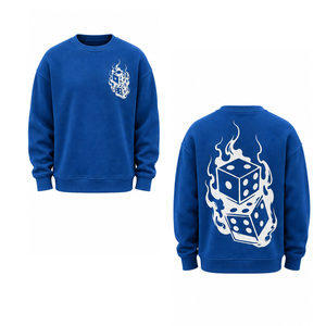 Sudadera de punto gofrado para hombre, cuello redondo, texturizada, manga larga, informal, térmica, jersey, fabricante OEM de ropa deportiva personalizada - Product Image 4
