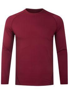 Custom <b>Men's</b> Running <b>Compression</b> Long Sleeve Sports <b>Shirt</b> Quick Dry Gym Fitness Performance Training <b>Shirts</b> - Product Image 6