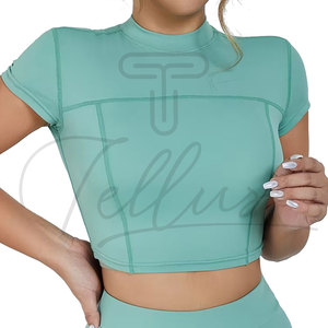 Ropa de Mujer de Alta Calidad, Diseño Personalizado y Logotipo, Top Corto para Mujer, Tops Cortos para Mujer - Product Image 3