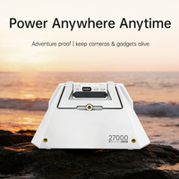 Batterie externe portable 27000mAh 99Wh, charge rapide Star Link Mini, haute capacité, sortie DC 87W, design à clipser, 1/4 pouce