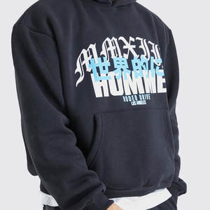 Custom <b>Men'S</b> Blank Pullover Hoodie and <b>Shorts</b> Set Unisex Custom Sweatsuit Cotton <b>Men</b> Summer <b>Shorts</b> Sets <b>Jogging</b> Wear - Product Image 3