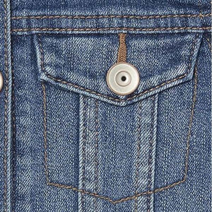 New Unique Stylish Solid Knitted Breathable Loose Winter Denim <b>Women</b> <b>Jackets</b> - Product Image 3