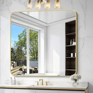 Mango Wood Wall <b>Mirrors</b> Frames Traditional Design Eco-friendly Handmade Durable <b>Lightweight</b> 5.0mm Thickness | OEM Custom - Product Image 3