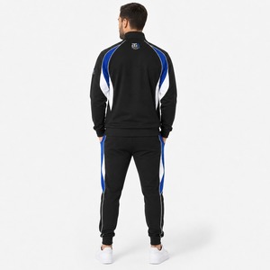 Ensemble de survêtement décontracté pour homme de haute qualité, 100 % coton écologique, avec sweat à capuche et pantalon de jogging, idéal pour l'OEM - Product Image 2