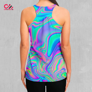 Women <b>Singlet</b> <b>Running</b> Sleeveless Women Tank Top Good Quality Cotton Polyester Material Cutout Back Design Women <b>Singlets</b> & Vest - Product Image 2