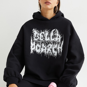 Sudadera con capucha personalizada para mujer, estilo urbano, informal, básica, de manga larga, lisa, cómoda, con cremallera completa, corta, para mujer - Product Image 2