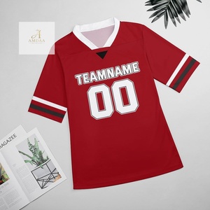 Jersey de Rugby Ligero de la Mejor Calidad, Diseño Impreso, Cuello Redondo Transpirable, Personalizable, Servicio OEM/ODM - Product Image 4