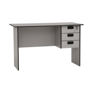 Escritorio Compacto para Computadora con Tres Cajones y Cerradura de Seguridad, Precio al por Mayor, para Apartamentos, Dormitorios y Propiedades de Alquiler - Product Image 1