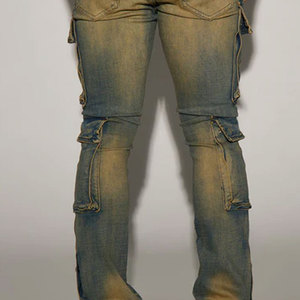 Washed Man's Jeans Competitive Price Wholesale Fashion Classic Denim Jeans <b>Pant</b> Breathable Plus Sized Men Denim <b>Pant</b> - Product Image 4