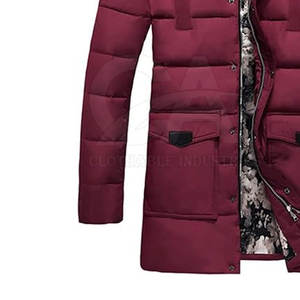 Chaqueta de invierno informal para hombre, parka con capucha de piel sintética, chaqueta cálida para exteriores, chaqueta para clima frío en talla adulta. - Product Image 5