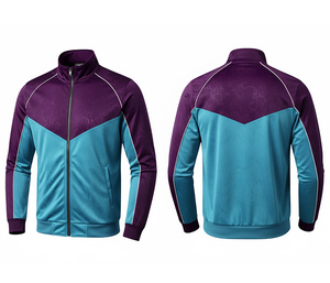Chaqueta Deportiva Personalizada OEM con Cierre Completo, Ropa para Correr y Fitness, Cálida, Transpirable y de Secado Rápido |   Tallas Hombre Mujer Juvenil - Product Image 5