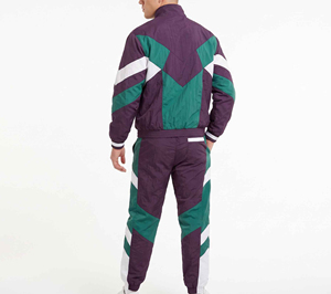 Conjunto Deportivo Impermeable y Transpirable de Alta Calidad, 100% Nailon, con Cremallera, Manga Larga, Cortavientos, con Logotipo Personalizado, Ropa Urbana para Hombre, 2 en 1 - Product Image 2