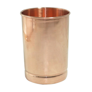 Gobelet en cuivre pur artisanal, non doublé, en cuivre massif, avec logo personnalisé, écologique, pour hôtel et maison, vente en gros - Product Image 6