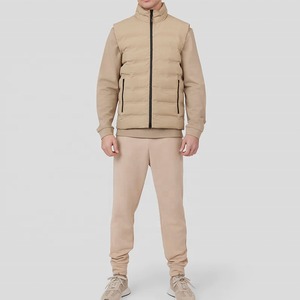 Gilet matelassé d'hiver personnalisé pour homme, gilet chaud respirant, style décontracté, gilet matelassé unisexe pour l'hiver - Product Image 1