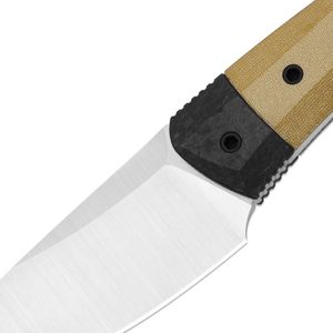Cuchillos Plegables Elegantes con Hoja Negra Mate Afilada, Mango de Olivo Liso y Práctica Apertura con Perno para el Pulgar para Uso Diario - Product Image 6