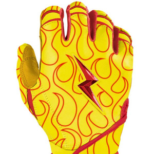 Guantes de Bateo de Béisbol Personalizados, Color Sólido, Absorbentes de Humedad, Ligeros, Palma de Cuero Cabretta, Dorso de Piel de Vaca, Logotipo Personalizado - Product Image 6