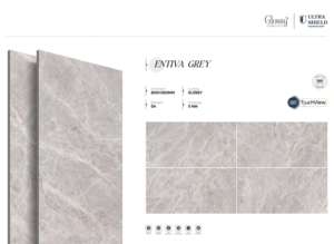 Carreaux de porcelaine brillants effet pierre design, grand format 800x1600, 1200x1800, 750x1500 mm, pour intérieur de luxe - Product Image 5