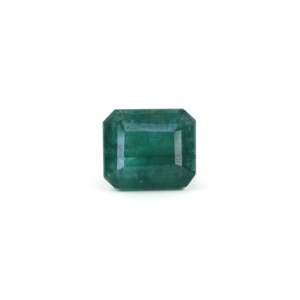 Natural Zambian Emerald 7.1 Carat Emerald Cut Loose Gemstone for Fine Jewelry - Product Image 1