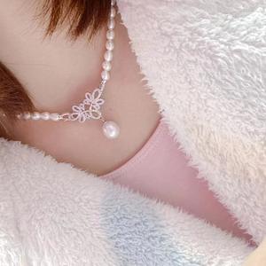 Collier en perles d'eau douce pour Xiaomi avec chaîne délicate pour la clavicule, perles naturelles à forte luminosité, accessoires - Product Image 4