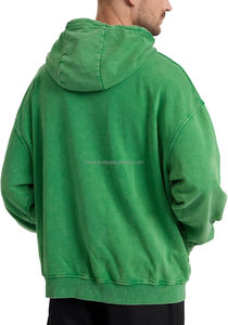 Sweat-shirt à capuche épais pour homme, 100% coton/polyester, coupe classique, impression de logo personnalisée, respirant - Product Image 2