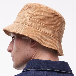 Sombrero de Pescador Casual de Mezclilla/Velour de Verano con Logotipo Personalizado, Unisex, Lavable, Gorra de Playa en Varios Colores con Logotipo Bordado - Product Image 2