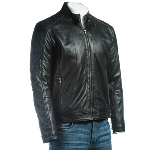 Premium Real Sheep Hide Leather Jacket For Men Fashionable And Long Lasting Comfort Durable <b>Classy</b> Outerwear Soft Premium Style - Product Image 1