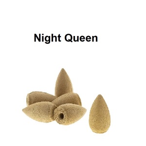 Natural Night Queen Bullet <b>Backflow</b> <b>Incense</b> <b>Cones</b> Supply in Bulk From Leading Brand (White) - Product Image 1