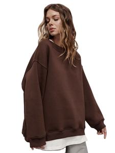 เสื้อสเวตเชิ้ตคอกลมทรงโอเวอร์ไซส์สำหรับผู้ชาย ผ้าฝ้ายขนแกะหนานุ่ม ระบายอากาศได้ดี เป็นมิตรต่อสิ่งแวดล้อม ทรงปกติ สั่งทำได้ - Product Image 2