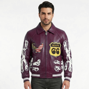 Chaquetas de Béisbol Universitarias de Alta Calidad Más Vendidas en 2026, Chaqueta de Béisbol Personalizada para Hombre, Lona 100% Algodón, Resistente al Viento - Product Image 4