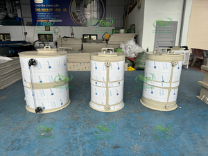 3000L Vertical Polypropylene Pressure Vessel <b>Storage</b> Tank High Rigidity Chemical Resistance Factory Supply - Product Image 2
