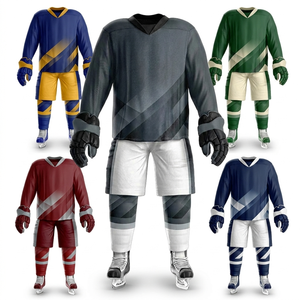 Jersey de Hockey sobre Hielo Transpirable Personalizado, Uniforme de Equipo Sublimado de Alta Calidad, Servicio OEM de Invierno, Ropa de Hockey al por Mayor 100% - Product Image 1