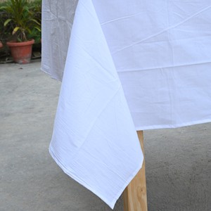 Mantel Grande de Algodón Tejido, Sin Arrugas, Sólido, Moderno, de Primera Calidad, Ecológico y Duradero para Hogar, Hotel, Restaurante - Product Image 4