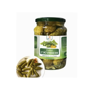 Concombres marinés délicieux, best-sellers, meilleur prix, norme internationale, emballés dans un bocal Mason de 720 ml - Product Image 1
