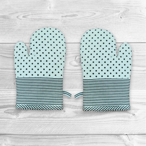 Indian Premium Fine Quality 100% Cotton Modern Floral Print Oven Mitt Washable Eco Sustainable Custom Color Print <b>Kitchen</b>. - Product Image 4