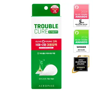 Acropass Lot de 16 + 2 feuilles jumbo de haute qualité Patches pour boutons de bonne qualité pour une guérison efficace - Product Image 1