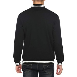 Chaqueta Bomber de Béisbol Acolchada con Logotipo Bordado Personalizado, Chaqueta de Cuero de Talla Grande con Forro de Piel, Precio Razonable - Product Image 4