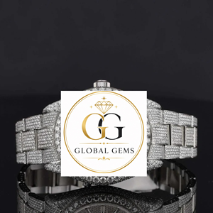 Excellent Quality Iced Moissanite Diamond Watch Sparkling Jewelry Watch for Men or Parties Use Available at Good Price - Product Image 2