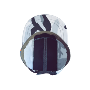 Gorra deportiva urbana de 5 paneles, unisex, personalizada, con paneles laterales estampados, 100% suave, visera ajustable, camuflaje, OEM, ODM, Puff - Product Image 5
