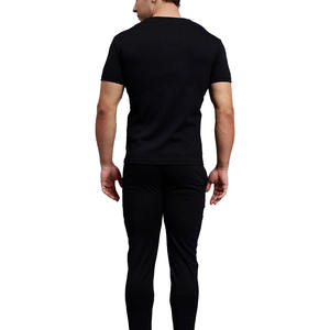 Prix de gros – Nouvelle collection été : Ensemble T-shirt et pantalon bleu marine pour homme – Survêtement 2 pièces pour homme - Product Image 6
