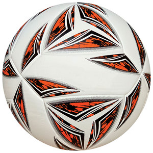 Ballon de football de haute qualité, léger, durable, 0,4-0,45 kg, emballage standard, cuir PU, cousu à la machine, professionnel - Product Image 2
