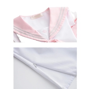 Automne printemps japon école uniforme Cardigan Cosplay étudiant filles JK uniforme pull coton soie tricoté Style collège Style - Product Image 6